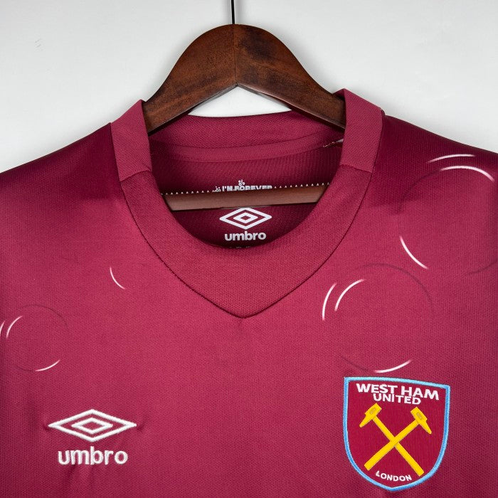 West Ham United 23 / 24 Home Jersey