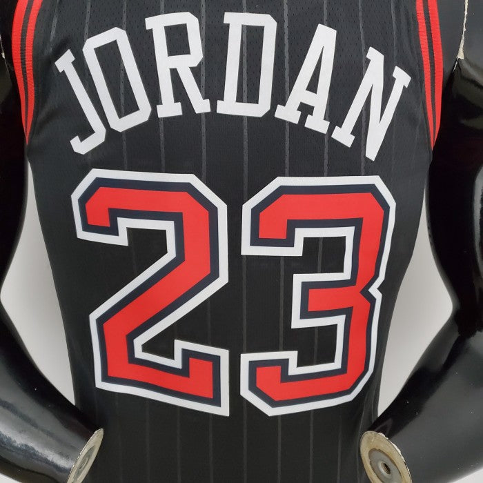 Michael Jordan Chicago Bulls 75th Anniversary Swingman Jersey Flyers Black