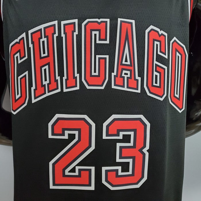 Michael Jordan Chicago Bulls Swingman Jersey Black