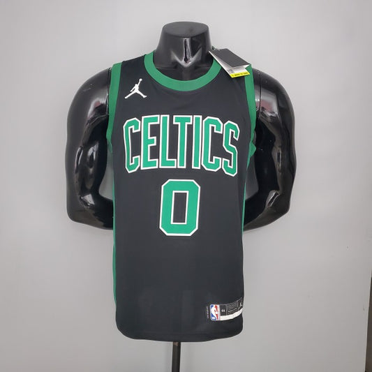 Jayson Tatum Boston Celtics Theme Black Swingman Jersey