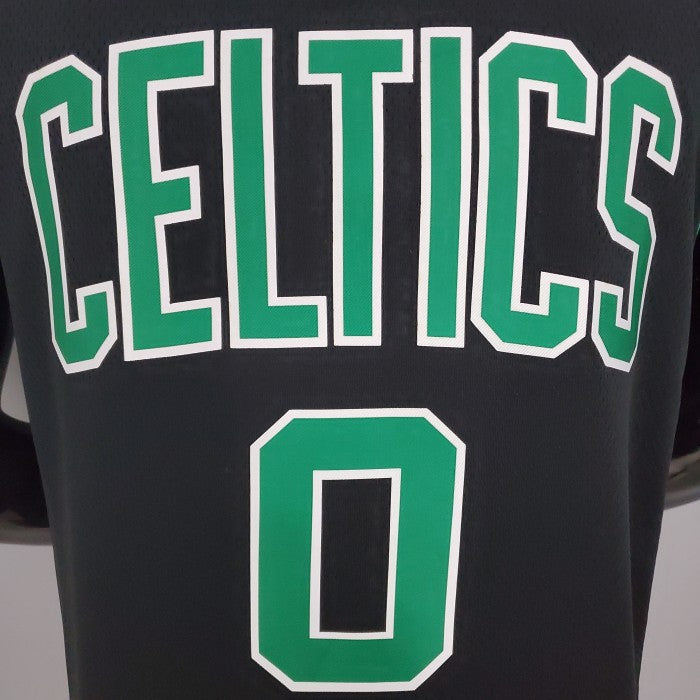 Jayson Tatum Boston Celtics Theme Black Swingman Jersey