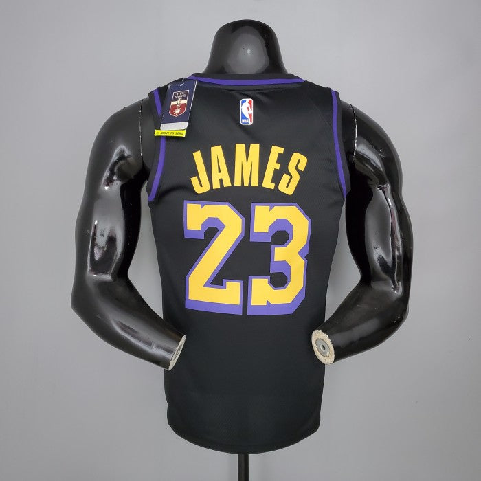 LeBron James Los Angeles Lakers 2020/21 Swingman Jersey Black