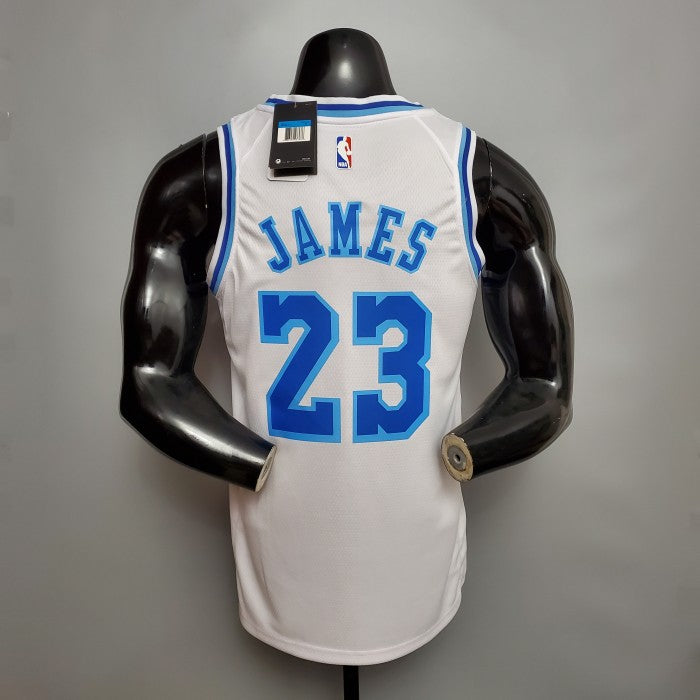 LeBron James Los Angeles Lakers 2020/21 Swingman Jersey White