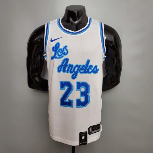 LeBron James Los Angeles Lakers 2020/21 Swingman Jersey White