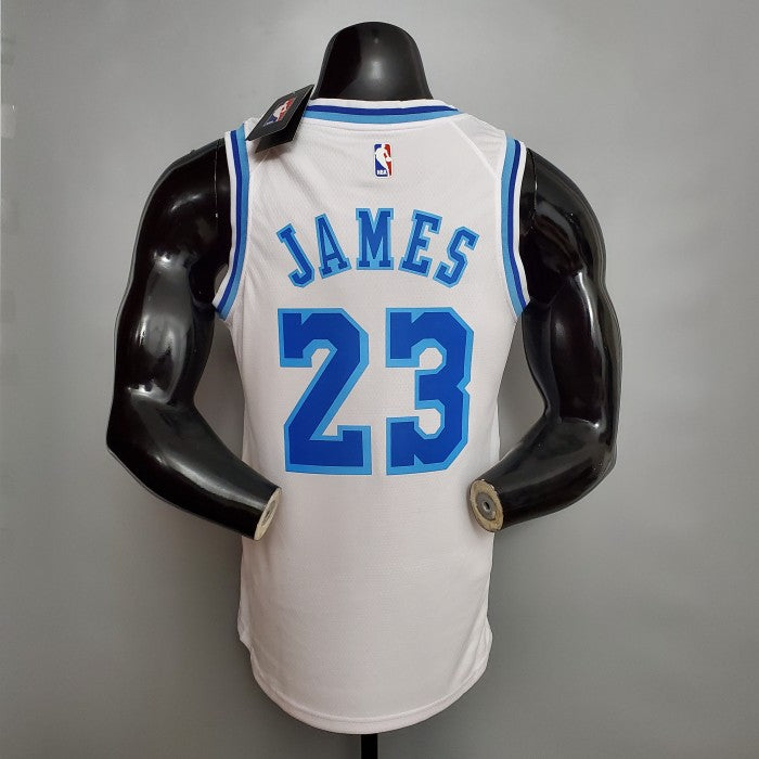 LeBron James Los Angeles Lakers 2020/21 Swingman Jersey White