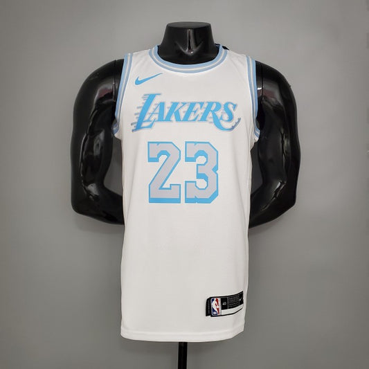 LeBron James Los Angeles Lakers 2020/21 Swingman Jersey White